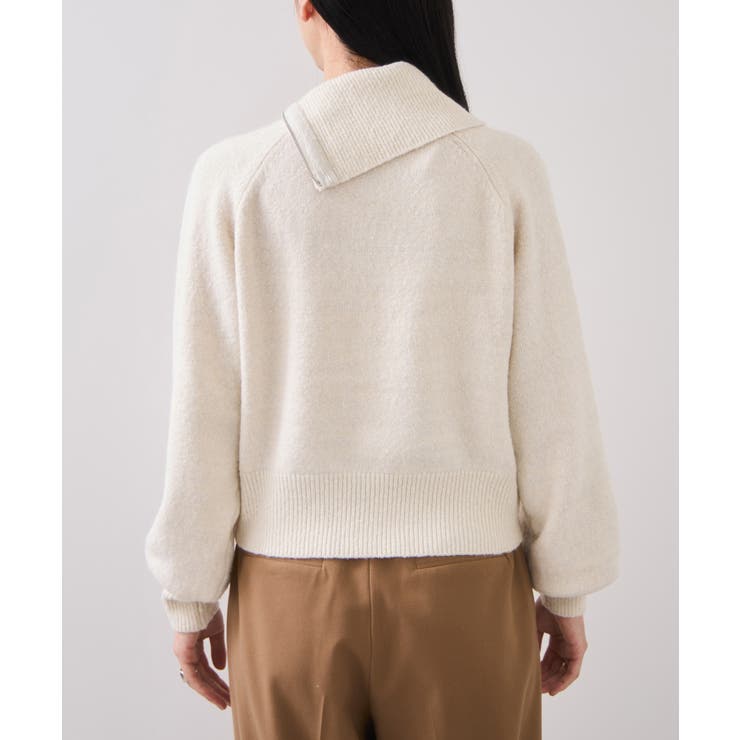 フロントジップニットプルオーバー/イージーケア | VIS  | 詳細画像23 