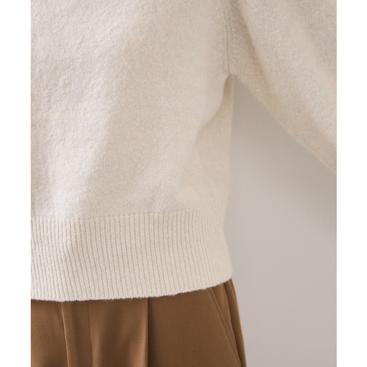 フロントジップニットプルオーバー/イージーケア | VIS  | 詳細画像26 