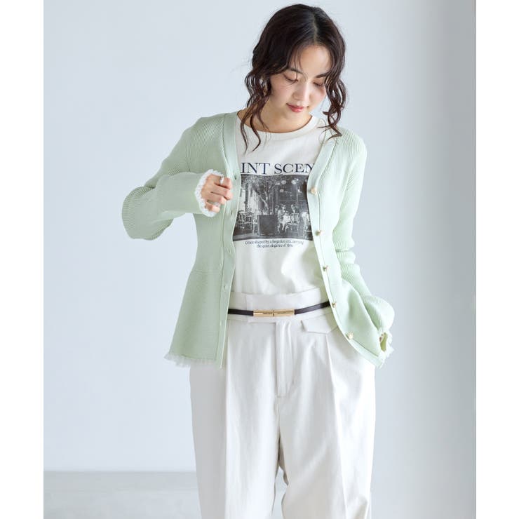ロゴ＆フォトアソートロングTシャツ | VIS  | 詳細画像23 
