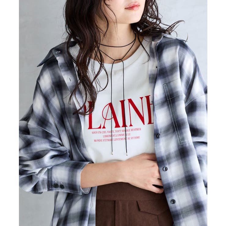 ロゴ＆フォトアソートロングTシャツ | VIS  | 詳細画像6 