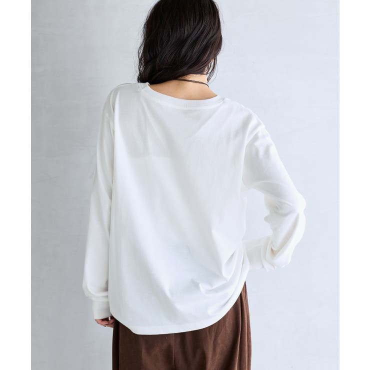 ロゴ＆フォトアソートロングTシャツ | VIS  | 詳細画像8 