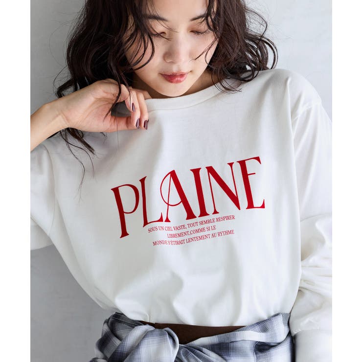 ホワイト(10) | ロゴ＆フォトアソートロングTシャツ | VIS 