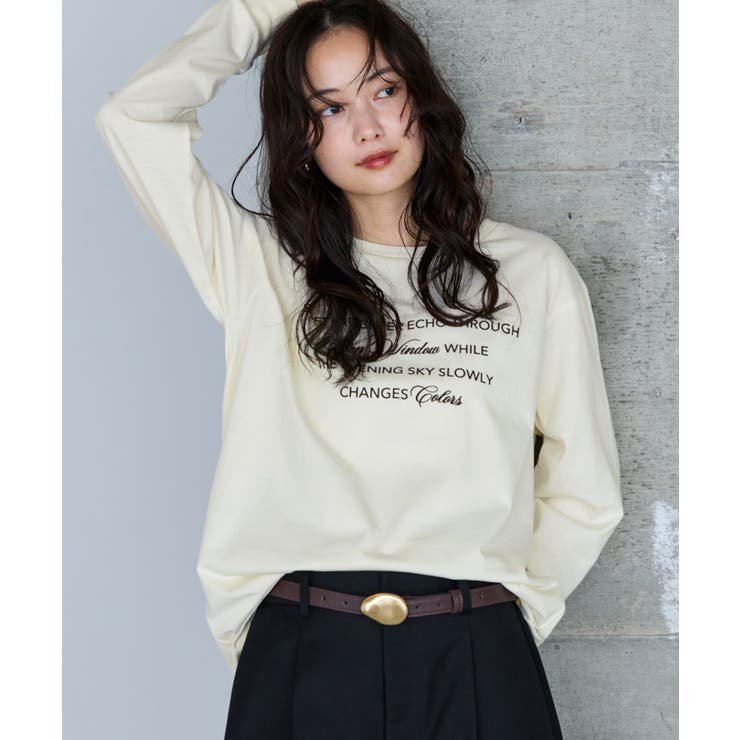 キナリ(16) | ロゴ＆フォトアソートロングTシャツ | VIS 