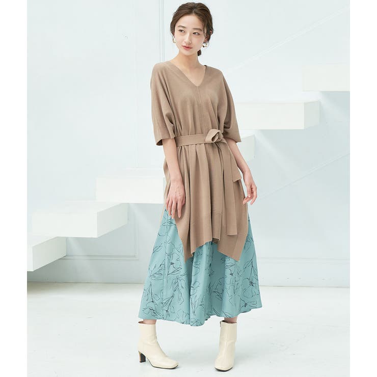 【WEB限定】ビッグポンチョニット | VIS  | 詳細画像11 