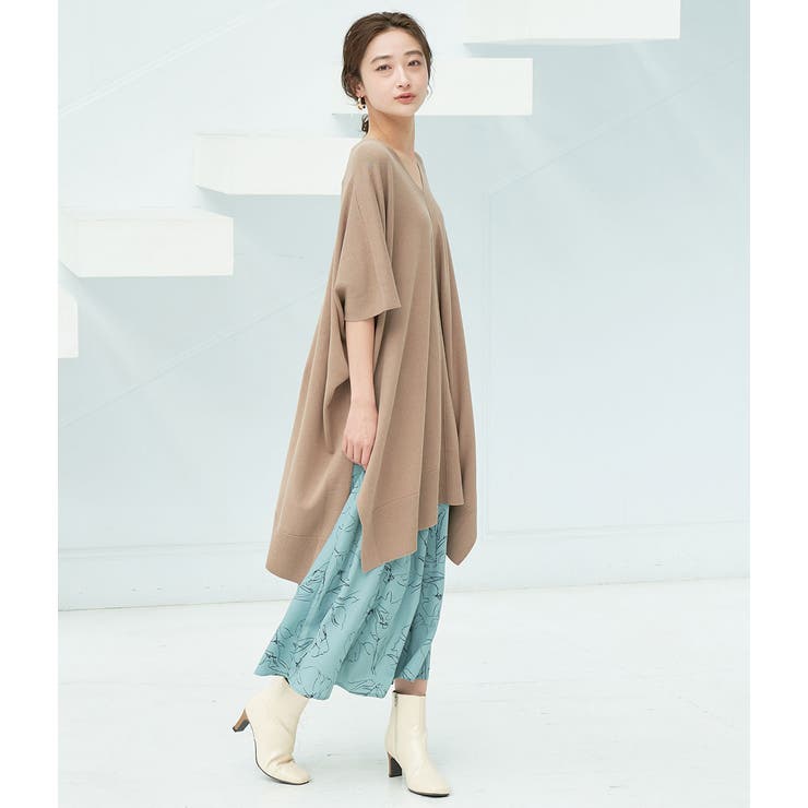 【WEB限定】ビッグポンチョニット | VIS  | 詳細画像12 