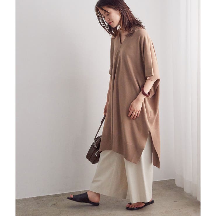 【WEB限定】ビッグポンチョニット | VIS  | 詳細画像20 