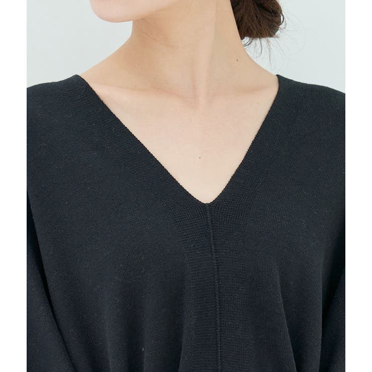 【WEB限定】ビッグポンチョニット | VIS  | 詳細画像4 