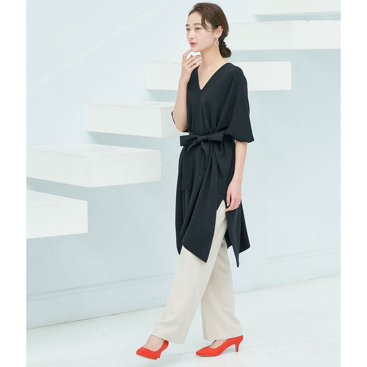 【WEB限定】ビッグポンチョニット | VIS  | 詳細画像9 