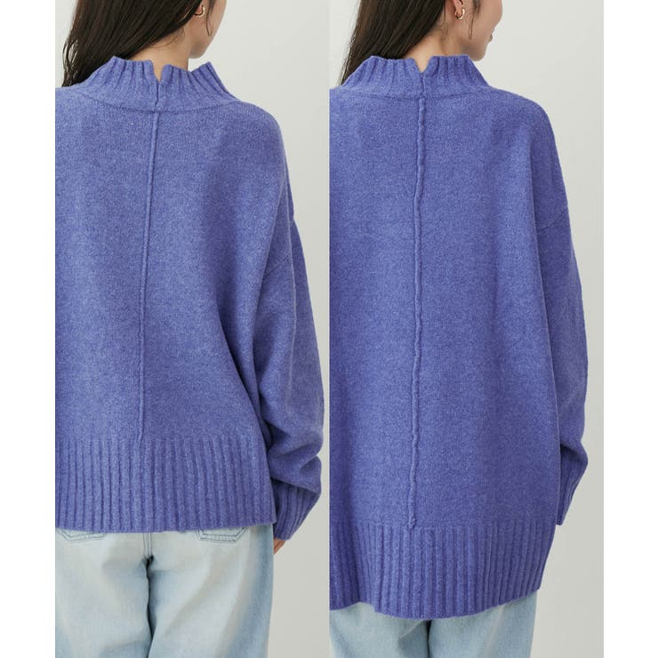 【選べる着丈】ふわもこサイドスリットニット【洗える】 | VIS  | 詳細画像31 