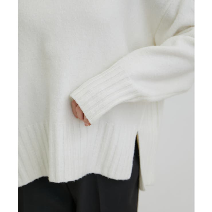 【選べる着丈】ふわもこサイドスリットニット【洗える】 | VIS  | 詳細画像34 