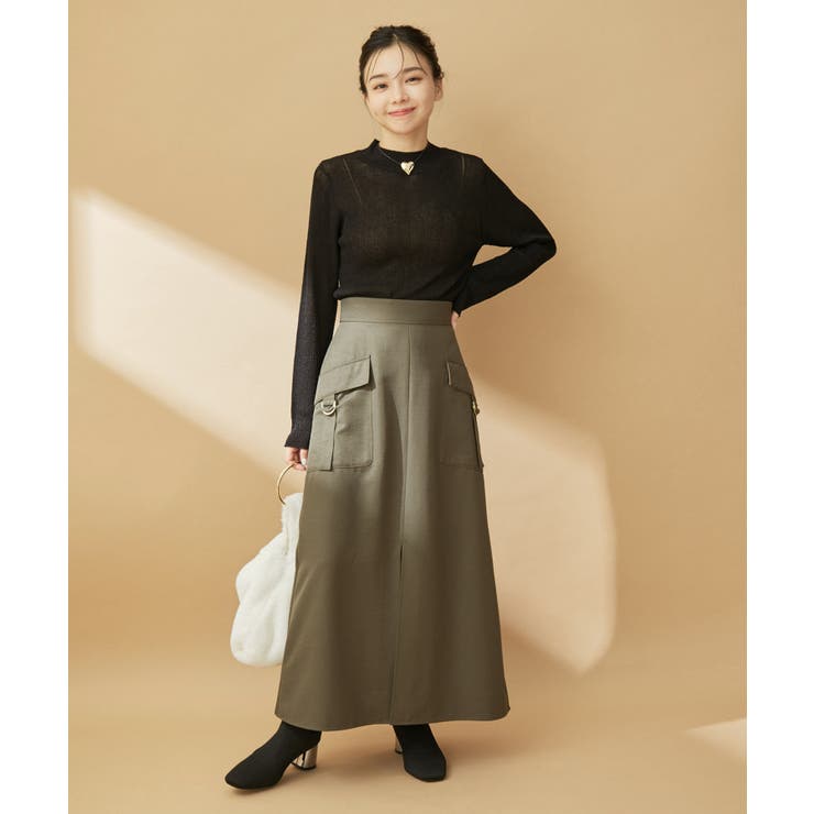 ハイネックラメシアーニット | VIS  | 詳細画像23 