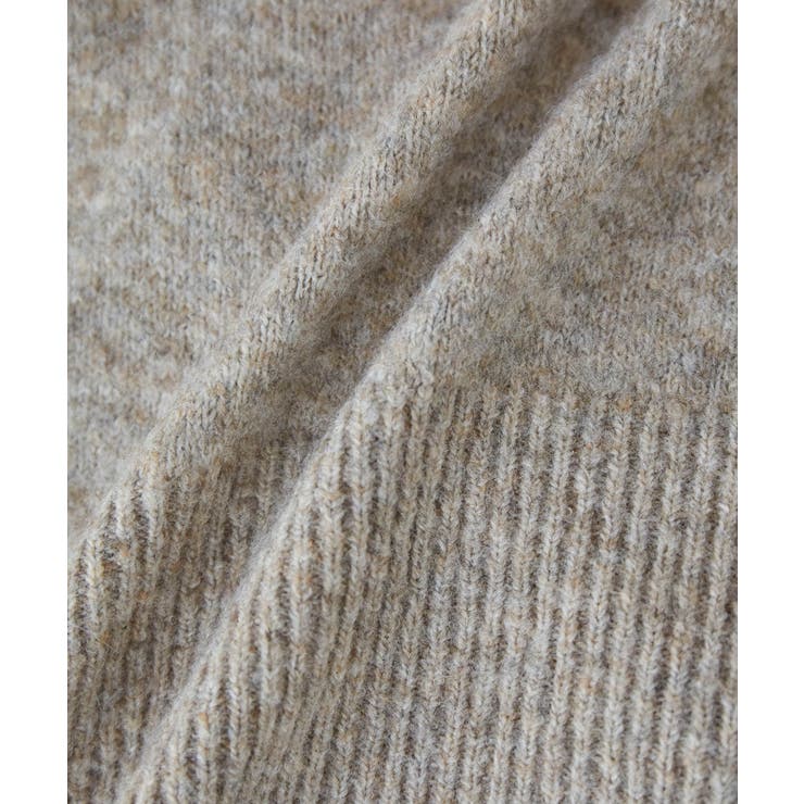 【2WAY】ミックスヤーンオフショルダーニット | VIS  | 詳細画像26 