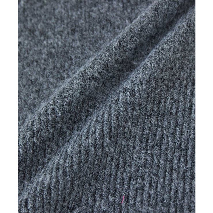 【2WAY】ミックスヤーンオフショルダーニット | VIS  | 詳細画像28 