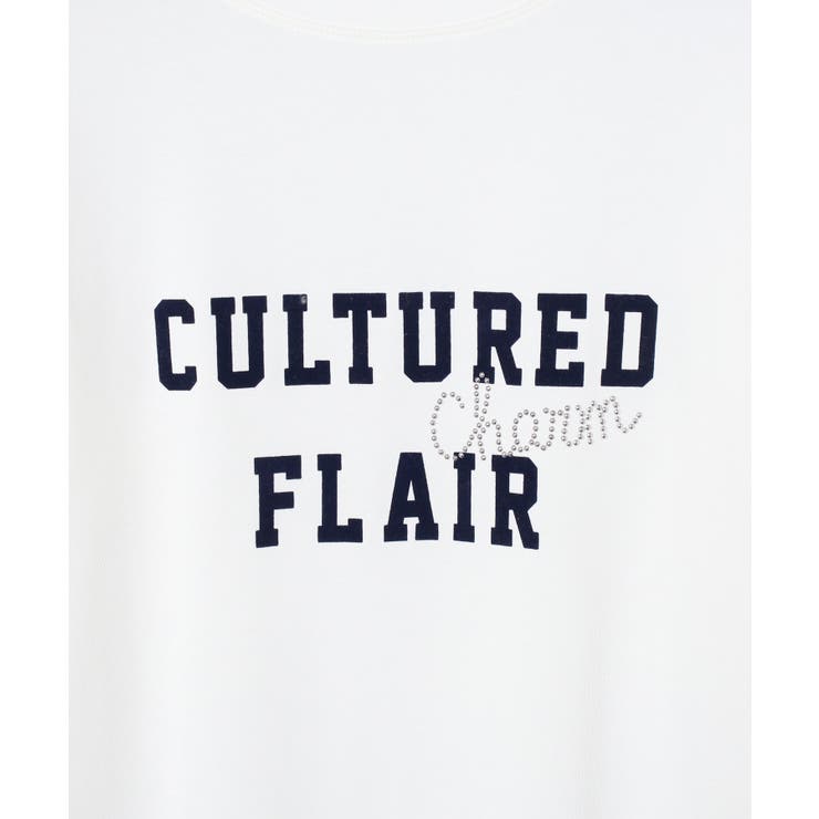 スタッズ×ロゴデザインロングTシャツ | VIS  | 詳細画像19 