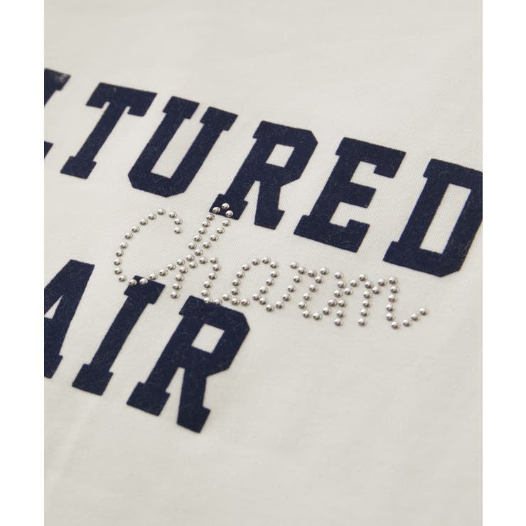 スタッズ×ロゴデザインロングTシャツ | VIS  | 詳細画像20 
