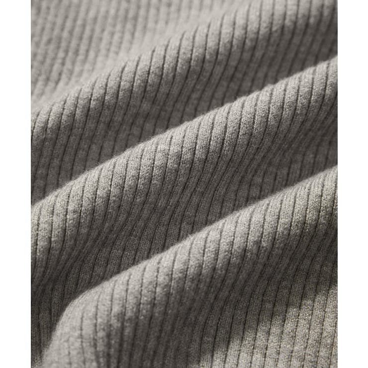 スリーブ釦アクセントリブニット/WEB限定FSサイズ・静電気防止 | VIS  | 詳細画像43 