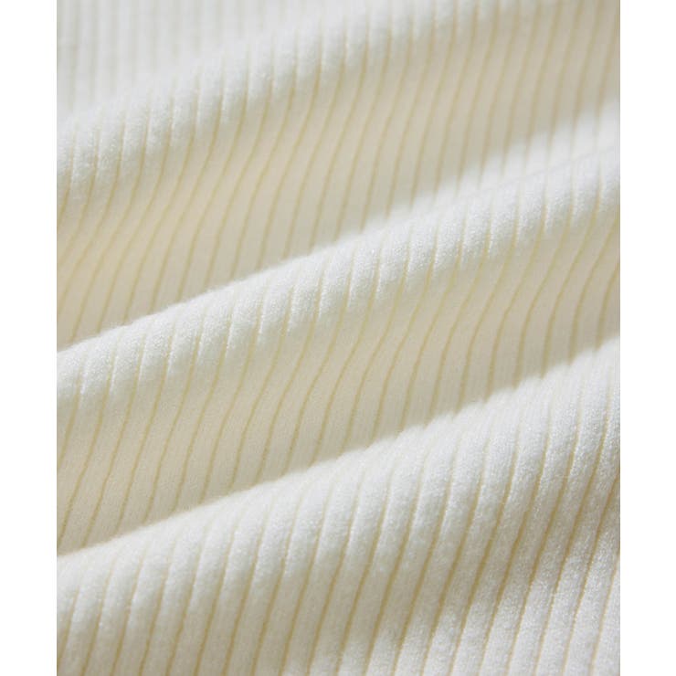 スリーブ釦アクセントリブニット/WEB限定FSサイズ・静電気防止 | VIS  | 詳細画像44 