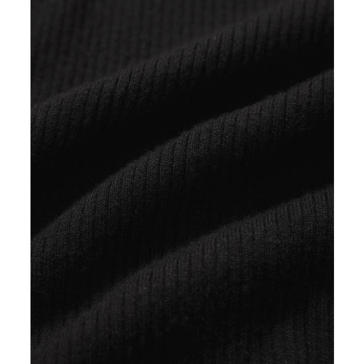 スリーブ釦アクセントリブニット/WEB限定FSサイズ・静電気防止 | VIS  | 詳細画像46 