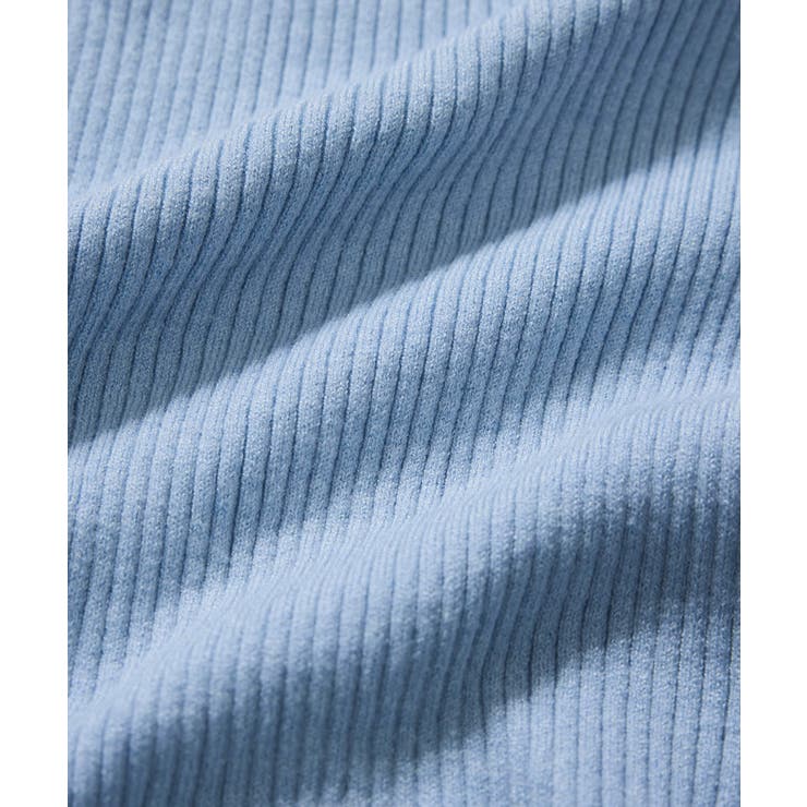 スリーブ釦アクセントリブニット/WEB限定FSサイズ・静電気防止 | VIS  | 詳細画像47 