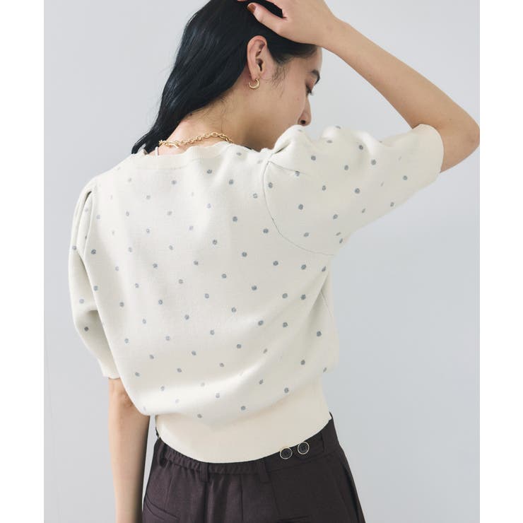 ドットジャガードニット | VIS  | 詳細画像11 