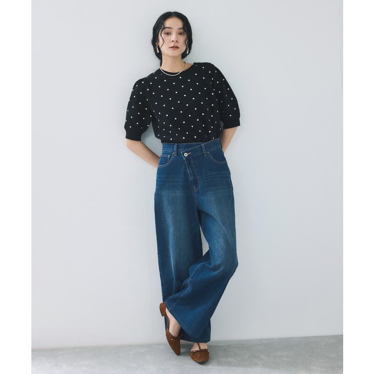 ドットジャガードニット | VIS  | 詳細画像12 