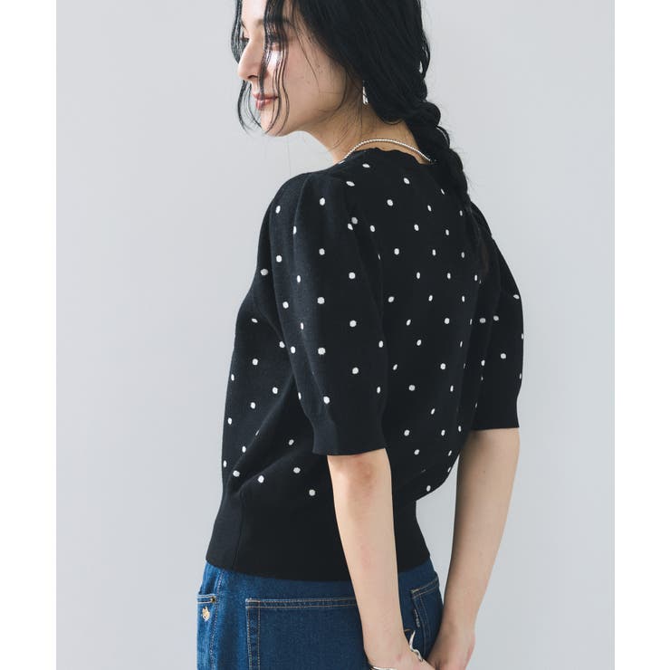 ドットジャガードニット | VIS  | 詳細画像17 