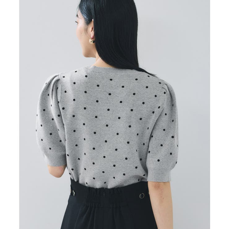 ドットジャガードニット | VIS  | 詳細画像5 