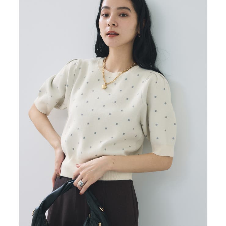 ドットジャガードニット | VIS  | 詳細画像9 