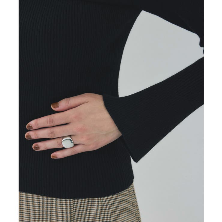 アシメねじれデザインリブニット | VIS  | 詳細画像30 