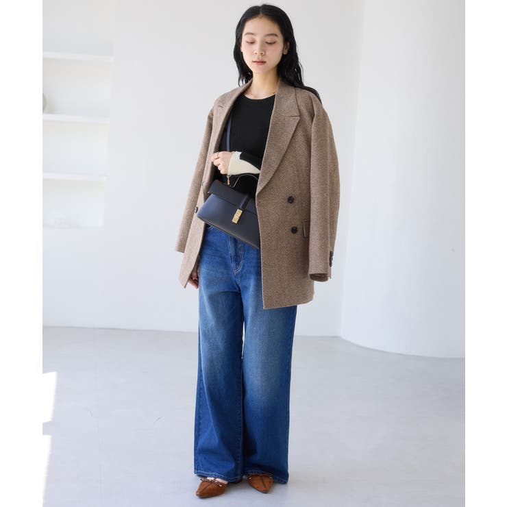 配色ダブルスリーブリブニット | VIS  | 詳細画像12 