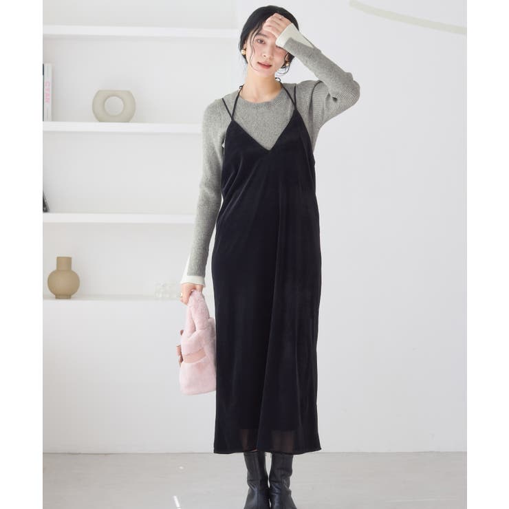 配色ダブルスリーブリブニット | VIS  | 詳細画像15 