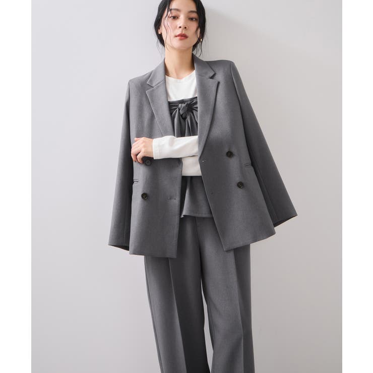 美easyウーリッシュリボンビスチェドッキングカットソープルオーバー セットアッ… | VIS  | 詳細画像13 