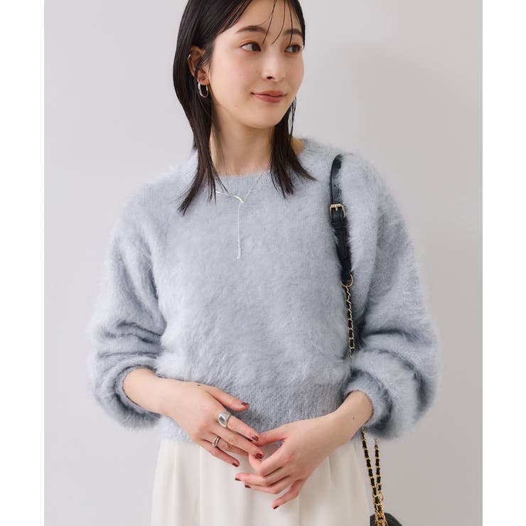 メタルシャギーネコヤーンニット/静電気防止 | VIS  | 詳細画像10 