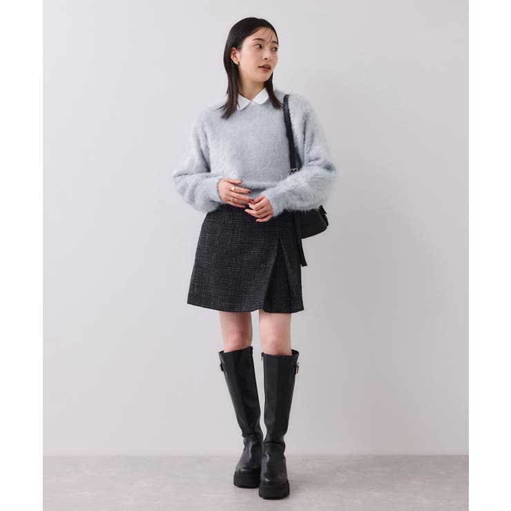 メタルシャギーネコヤーンニット/静電気防止 | VIS  | 詳細画像12 