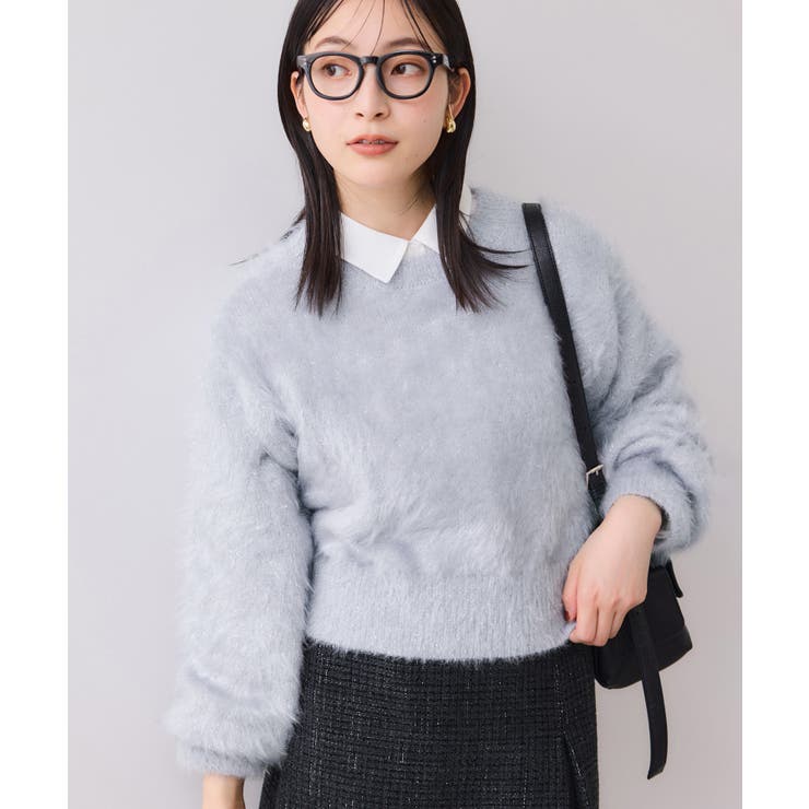 メタルシャギーネコヤーンニット/静電気防止 | VIS  | 詳細画像13 