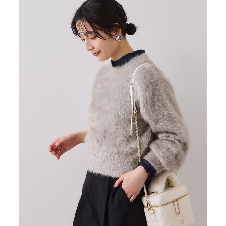 メタルシャギーネコヤーンニット/静電気防止 | VIS  | 詳細画像17 