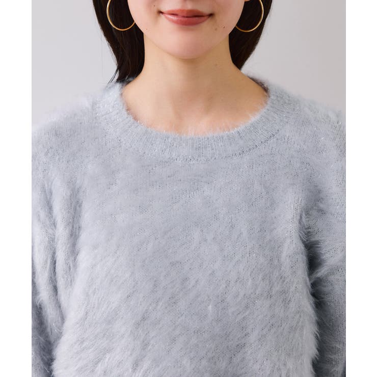 メタルシャギーネコヤーンニット/静電気防止 | VIS  | 詳細画像25 