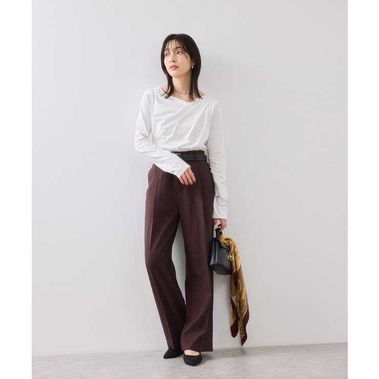 ドレープオフショルロンT/一部WEB限定カラー・イージーケア | VIS  | 詳細画像11 