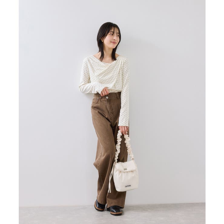 ドレープオフショルロンT/一部WEB限定カラー・イージーケア | VIS  | 詳細画像26 