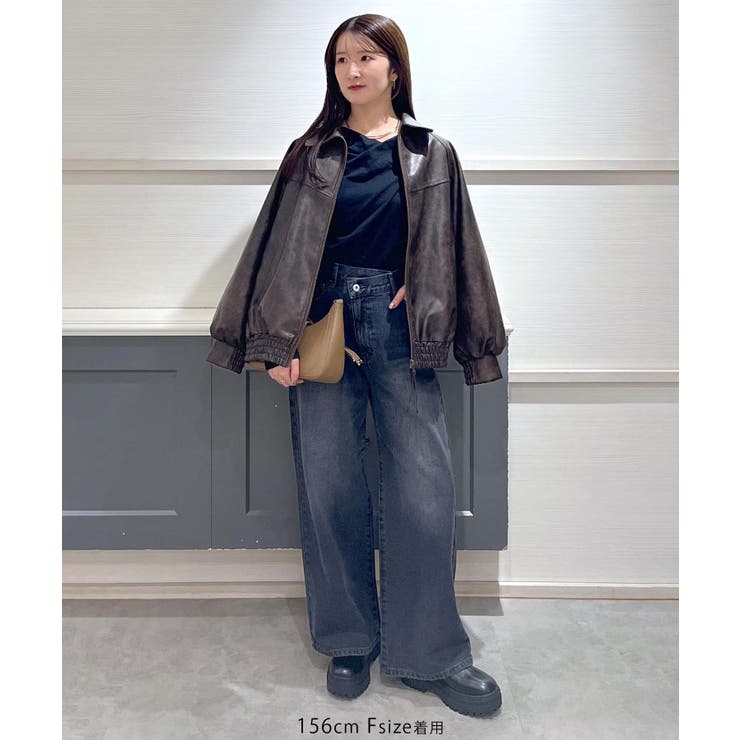 ドレープオフショルロンT/一部WEB限定カラー・イージーケア | VIS  | 詳細画像36 