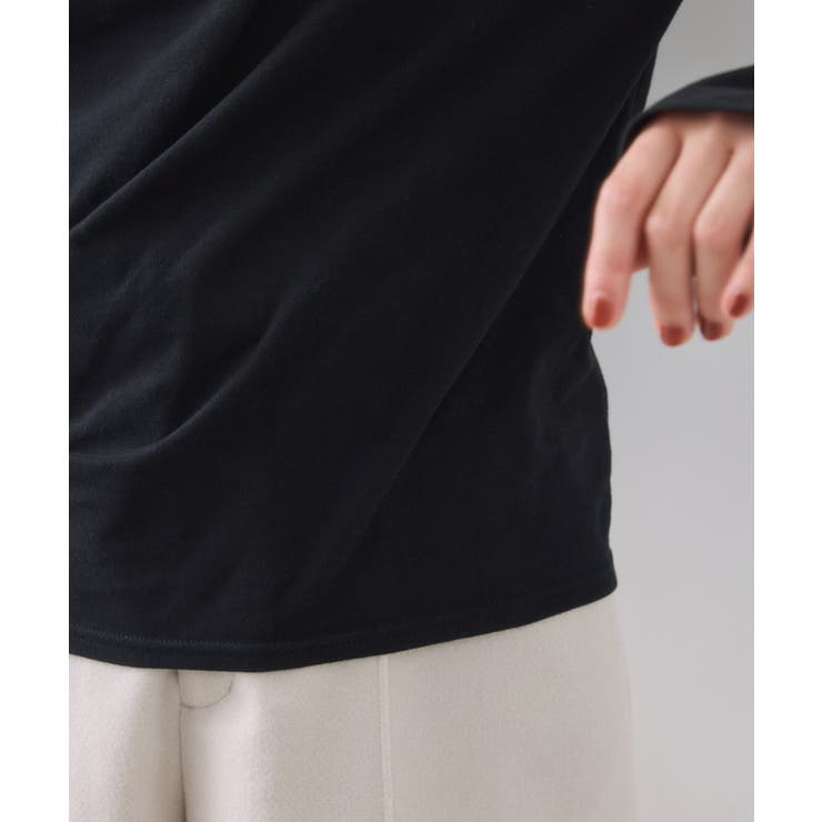 ドレープオフショルロンT/一部WEB限定カラー・イージーケア | VIS  | 詳細画像43 