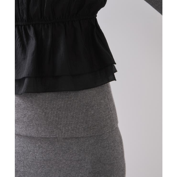 【美得】ビスチェドッキングニットプルオーバー/セットアップ対応 | VIS  | 詳細画像33 