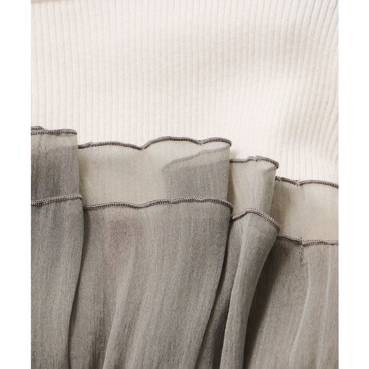 【美得】ビスチェドッキングニットプルオーバー/セットアップ対応 | VIS  | 詳細画像38 