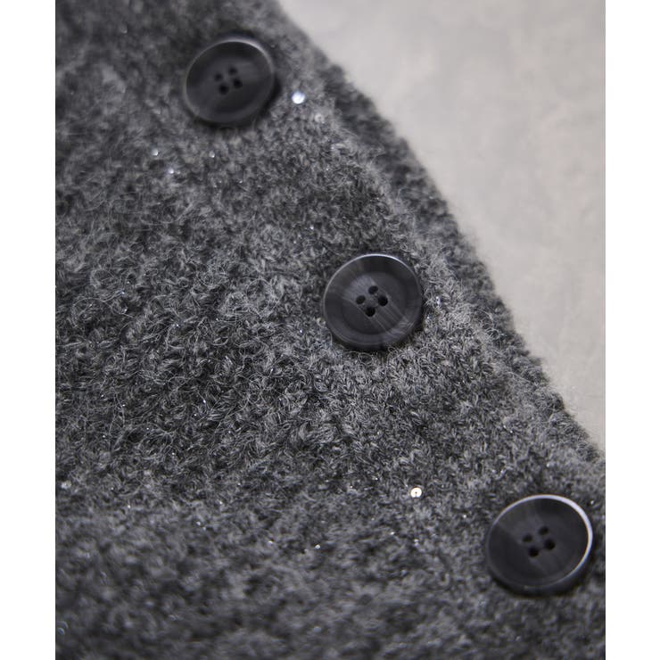 ボタンデザインポンチョベスト | VIS  | 詳細画像24 