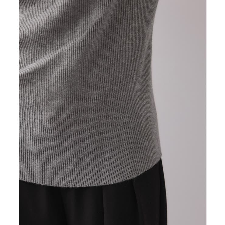 【美得】もちもちドレープリブニットトップス/イージーケア | VIS  | 詳細画像39 