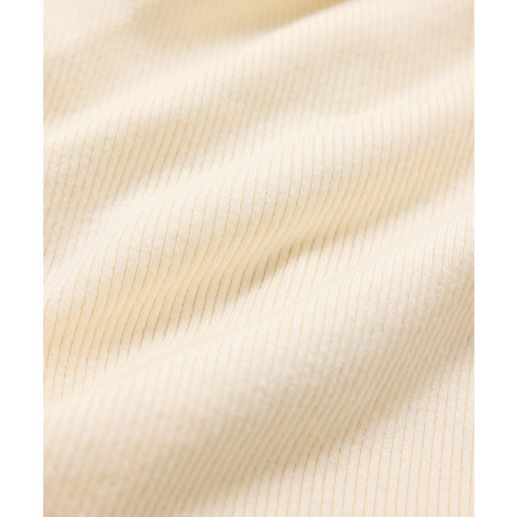 【美得】もちもちドレープリブニットトップス/イージーケア | VIS  | 詳細画像43 