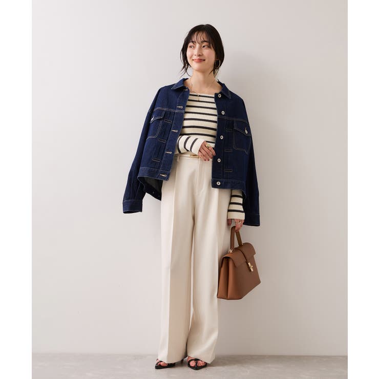 【美得】スクエアネックニットプルオーバー | VIS  | 詳細画像13 