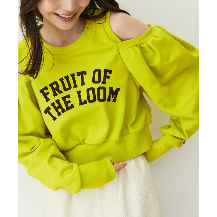 【FRUIT OF THE LOOM別注】オープンショルダースウェット | VIS  | 詳細画像1 