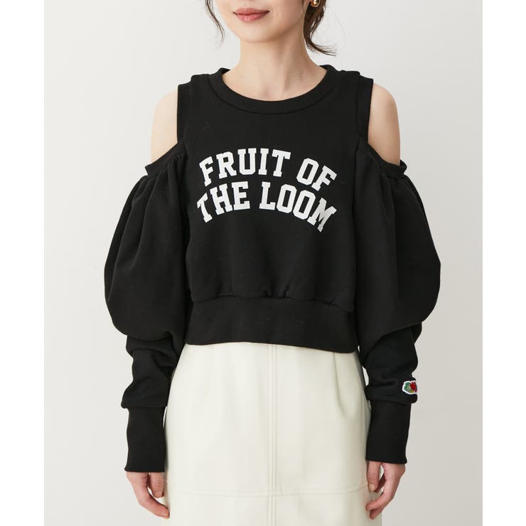 【FRUIT OF THE LOOM別注】オープンショルダースウェット | VIS  | 詳細画像13 