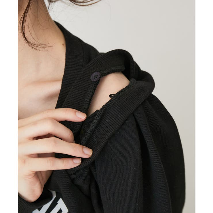 【FRUIT OF THE LOOM別注】オープンショルダースウェット | VIS  | 詳細画像20 